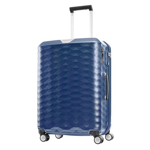 Samsonite polygon  69公分藍色旅行箱產品圖