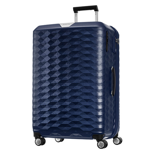 Samsonite polygon  75公分藍色旅行箱  |大箱(10天以上)