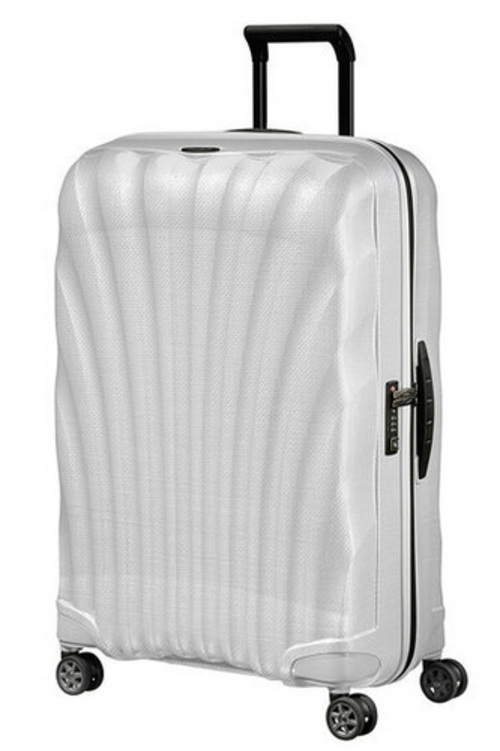 Samsonite C-LITE 30吋白色四輪行李箱  |大箱(10天以上)