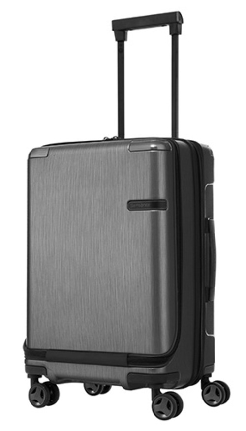 Samsonite EVOA 刷色黑55公分前開式筆電登機箱產品圖