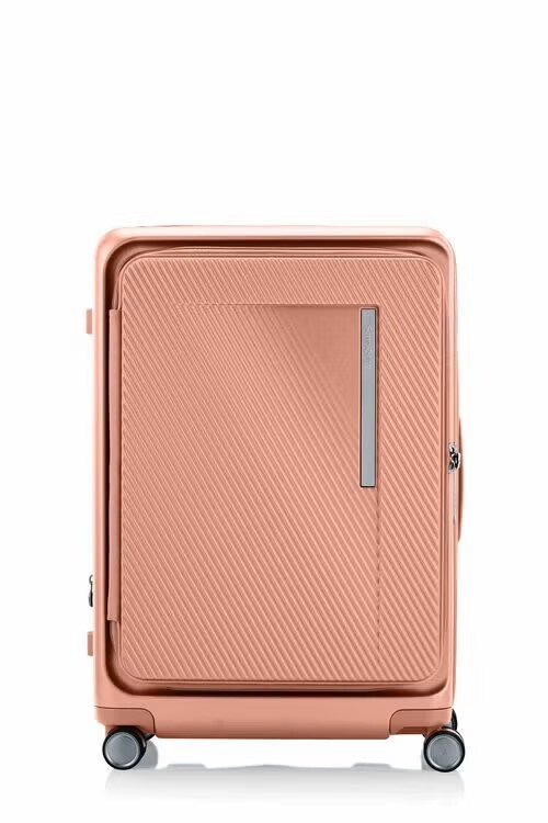 samsonite ZIPPRIX FT 珊瑚橘26吋可擴充四輪行李箱