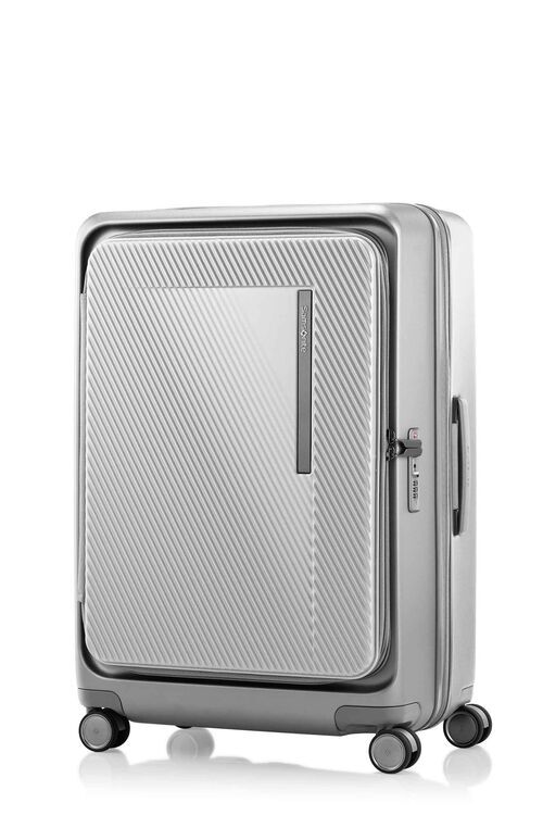 samsonite ZIPPRIX FT 銀色26吋可擴充四輪行李箱
