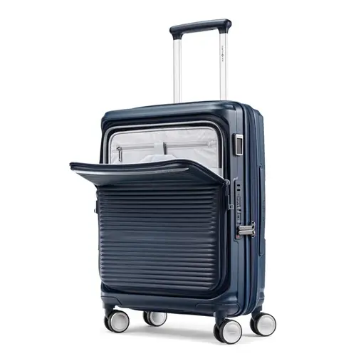 samsonite PARALUX HS海軍藍20吋可擴充四輪登機箱產品圖