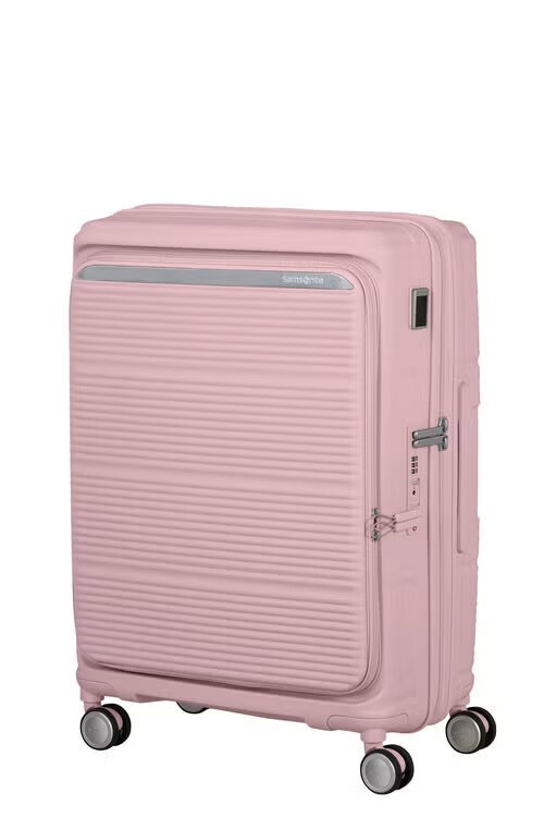samsonite PARALUX HS 灰粉色24吋可擴充旅行箱產品圖