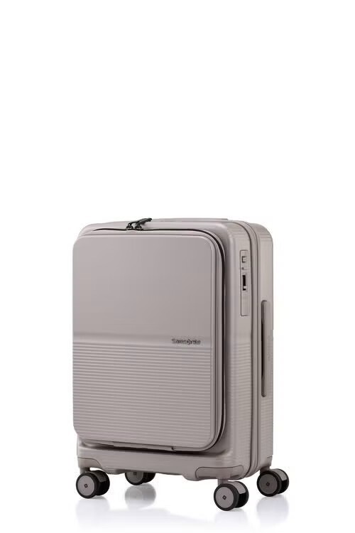 samsonite FLATFORM 燕麥棕色20吋可擴充四輪登機箱產品圖