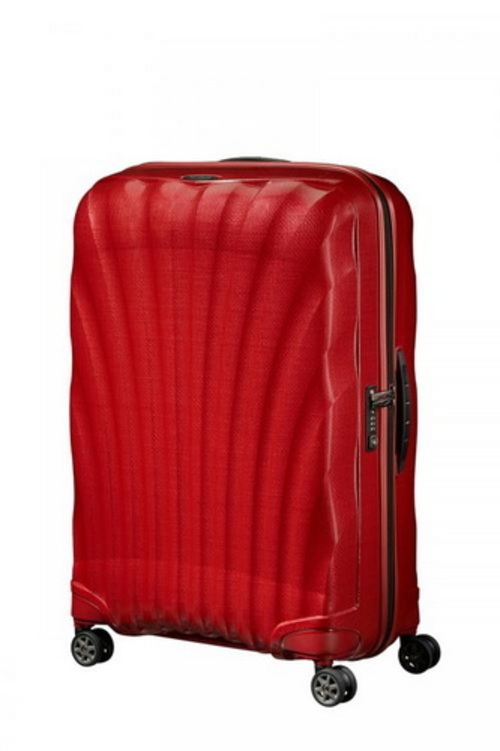 Samsonite C-LITE 30吋 辣椒紅四輪行李箱  |大箱(10天以上)