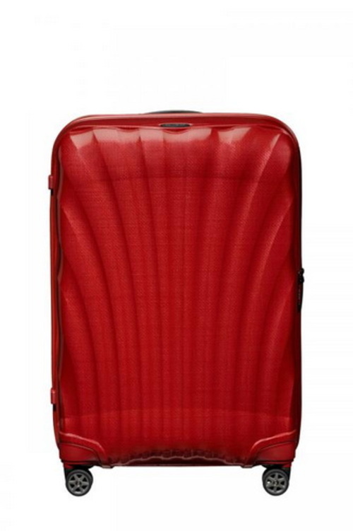 Samsonite C-LITE 25吋 辣椒紅四輪行李箱  |中箱(7-10天)