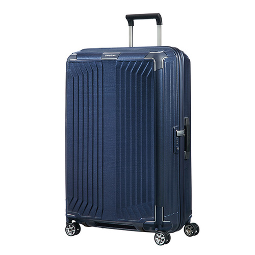 Samsonite Lite-Box  深藍色75公分旅行箱  |中箱(7-10天)