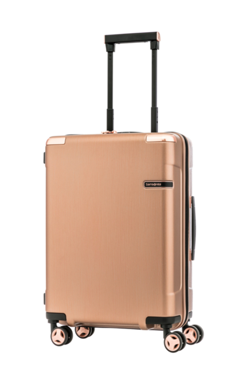 Samsonite EVOA 55公分玫瑰金色登機箱產品圖