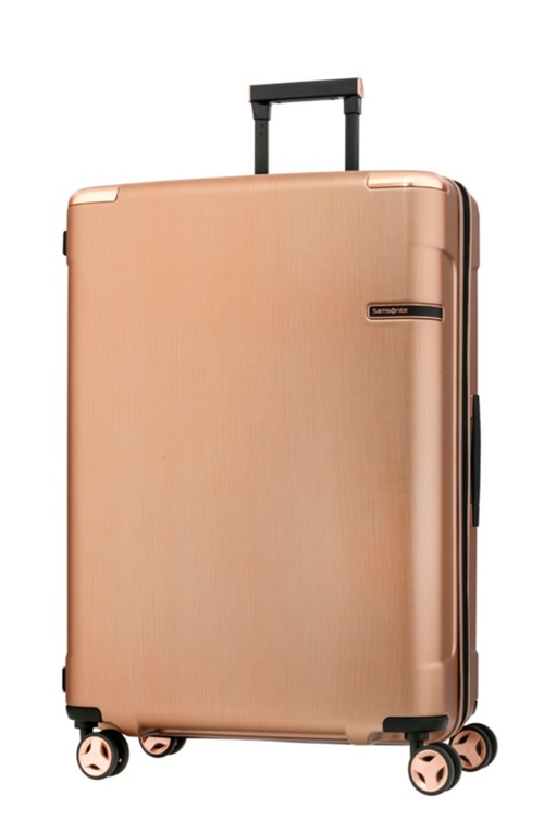 Samsonite EVOA 75公分玫瑰金色旅行箱