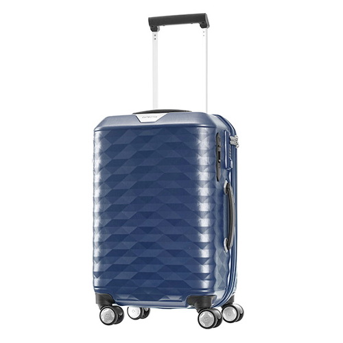 Samsonite polygon  55公分藍色登機箱產品圖