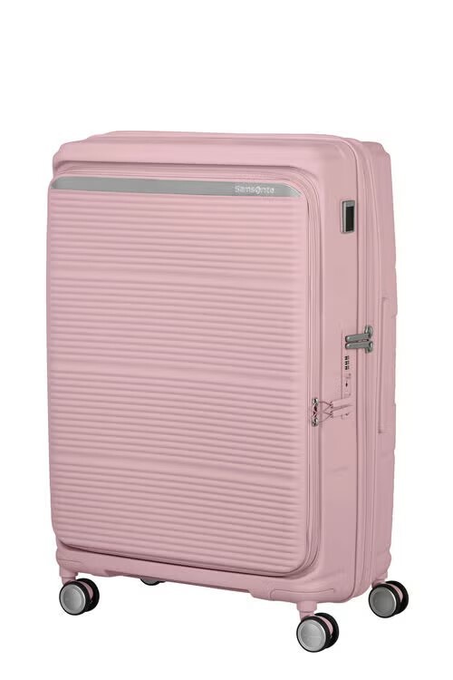 samsonite PARALUX HS 灰粉色28吋可擴充四輪旅行箱